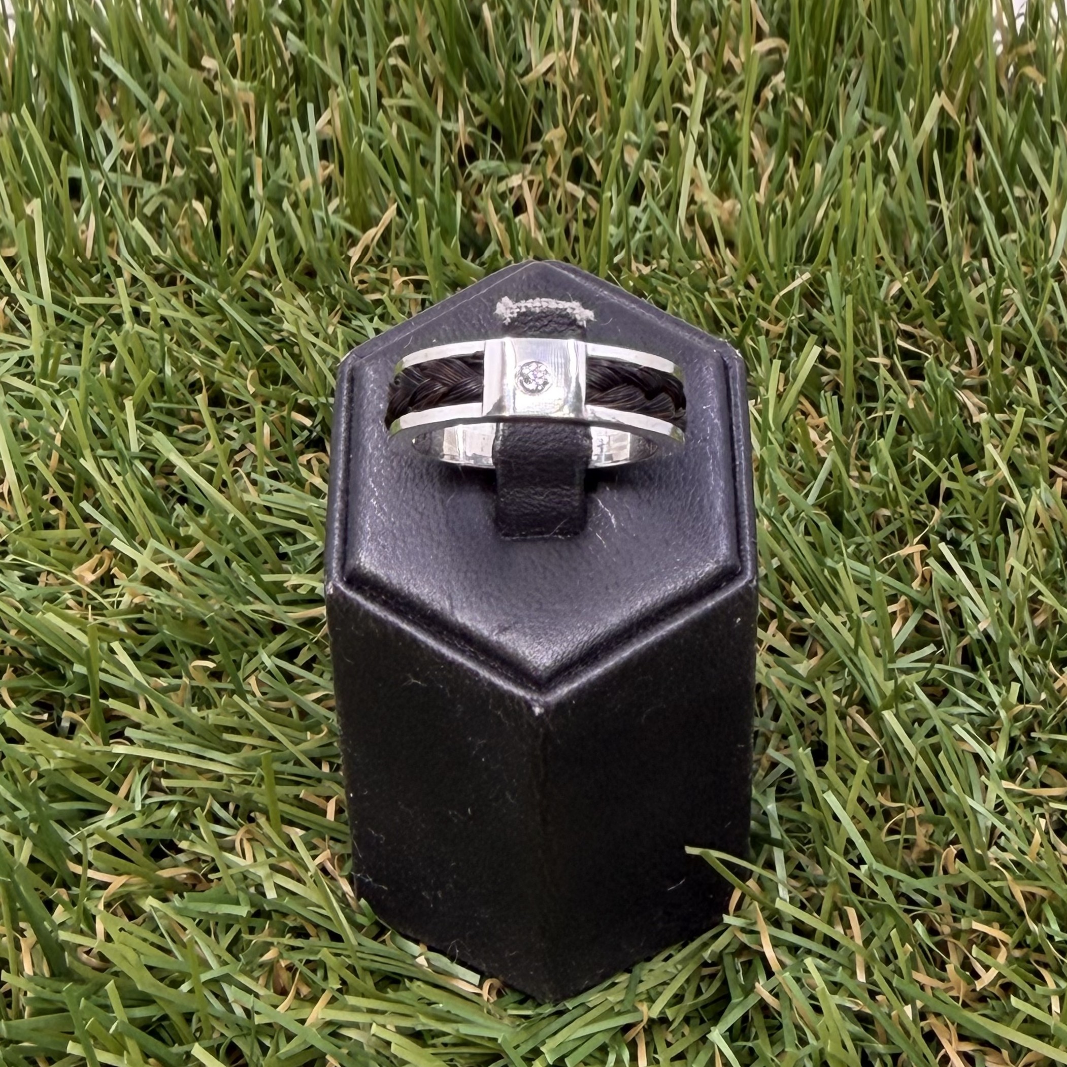 Sterling Zilveren Ring met Zirkonia - Afbeelding 2