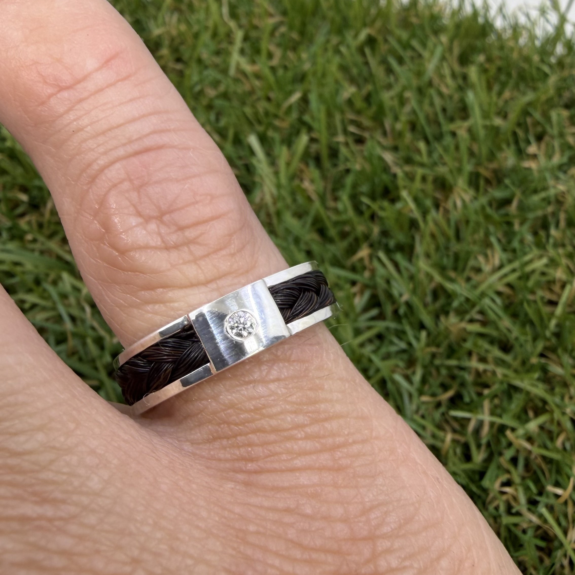 Sterling Zilveren Ring met Zirkonia - Afbeelding 3