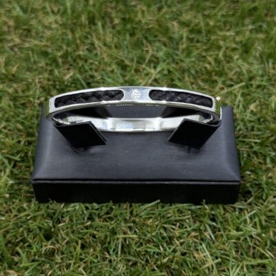 Aviiso Sterling Zilveren SlavenarmbandBangle Elegant met Zirkonia