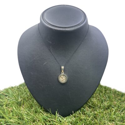 Aviiso 14 Karaat Gouden Hanger | Rond aan Inhaakoog (excl. Collier)