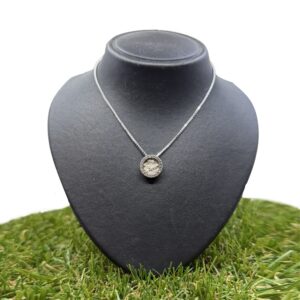 Aviiso Hanger met paardenhaar moissanite