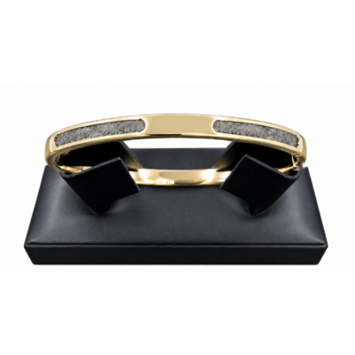 Aviiso 14 Karaat Gouden Slavenarmband/Bangle met As | Midden Gravure